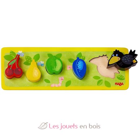 Puzzle de madera El frutal HA-1306084001 Haba 2