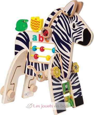 Juguete de actividad Safari Zebra MT316310 Manhattan Toy 2