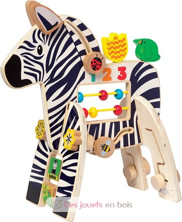 Juguete de actividad Safari Zebra MT316310 Manhattan Toy 1