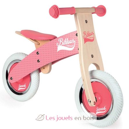 Draisienne Pequeña Rosa Bikloon J03259 Janod 1