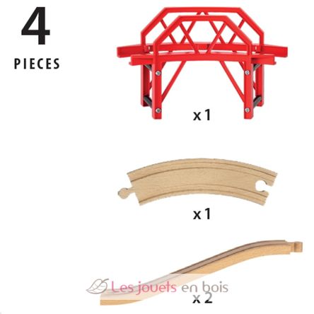 Puente curvo BR33699 Brio 5