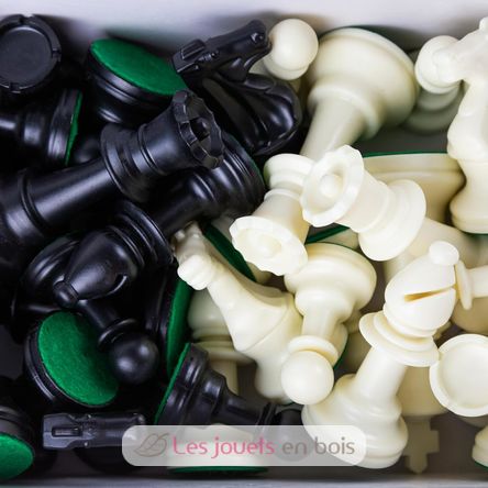 Piezas de ajedrez de plástico Rey 95 mm WJ-ECH21034 Wilson Jeux 2