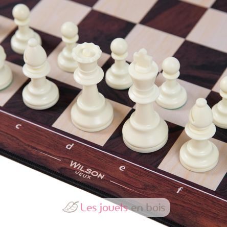 Piezas de ajedrez de plástico Rey 95 mm WJ-ECH21034 Wilson Jeux 4
