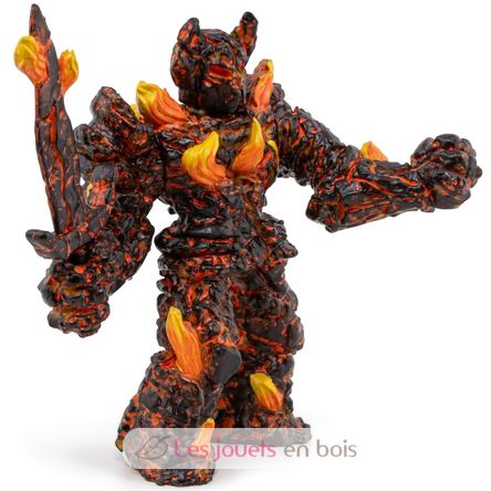 Figura de gólem de fuego PA-36026 Papo 2