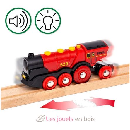 Set de tren campestre con locomotora roja BR36029 Brio 4
