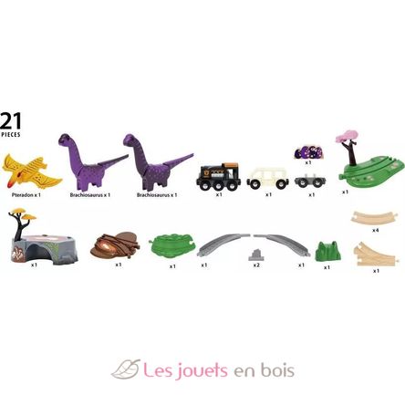 Tour de aventura con dinosaurios BR-36094 Brio 11