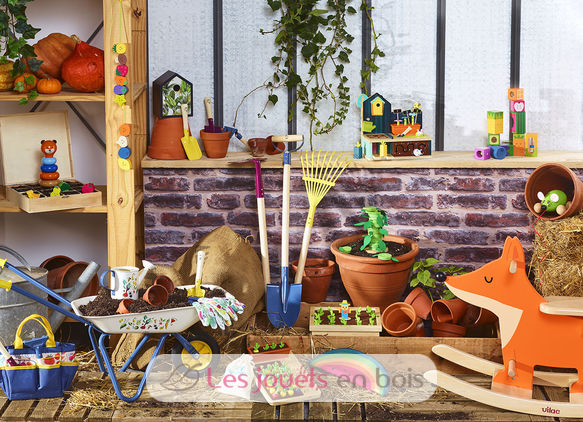 Herramientas de jardinería para niños V3803G Vilac 4