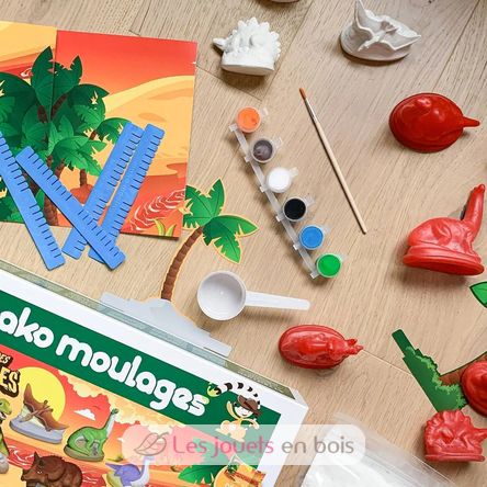 Set de moldeado Mundo de los dinosaurios MM-39109 Mako Créations 3