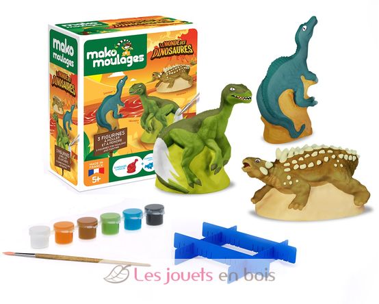 Caja de moldeo 3 dinosaurios MM-39097 Mako Créations 1