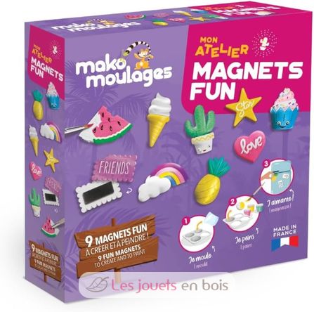 Caja de moldeo Imanes divertidos MM-39119 Mako Créations 1
