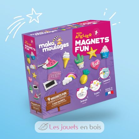 Caja de moldeo Imanes divertidos MM-39119 Mako Créations 7
