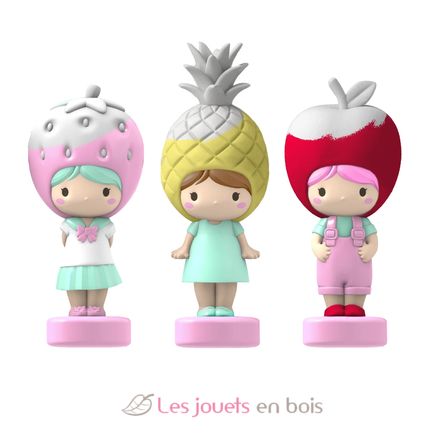Figuritas Dolly Fruit para pintar y decorar MM39201 Mako Créations 9