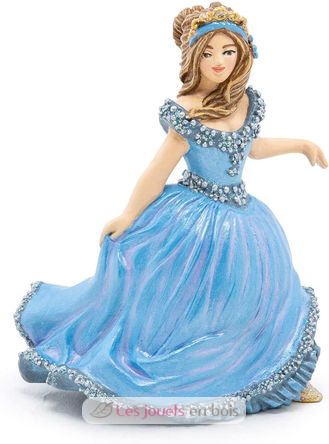 Figurita Princesa con la zapatilla de cristal PA-39206 Papo 1