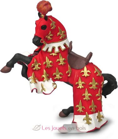 Figura caballo rojo del príncipe Felipe PA39257-3494 Papo 1