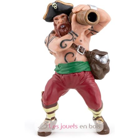 Figura pirata con cañón. PA-39439 Papo 2