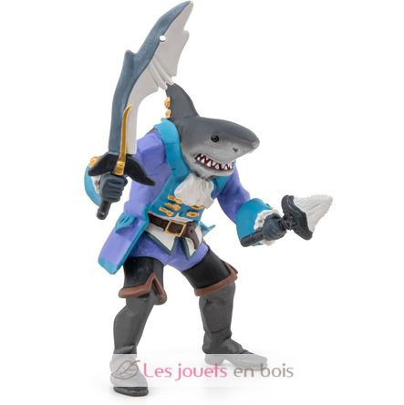 Figura pirata mutante de tiburón PA-39480 Papo 1