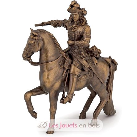 Figurilla de Luis XIV en su caballo PA39709-3218 Papo 1