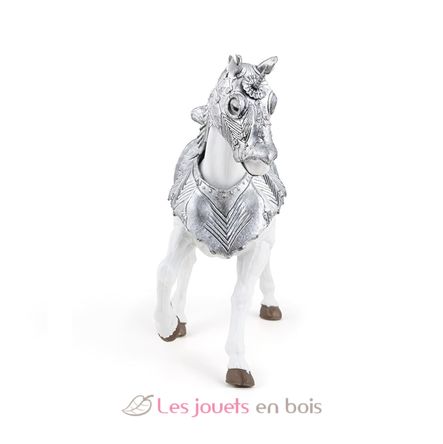 Figura de caballo blindado PA-39799 Papo 5