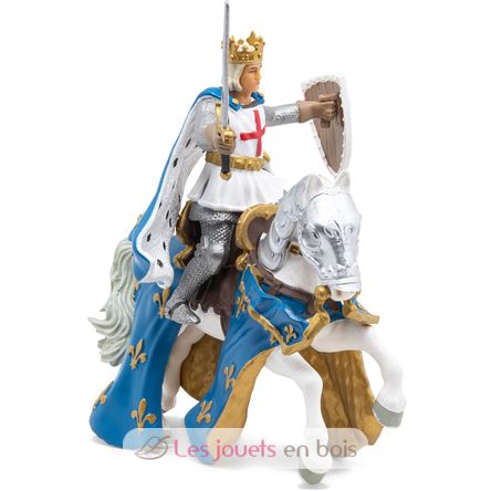 Figura de Saint-Louis y su caballo PA39841-4013 Papo 2