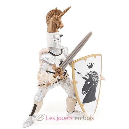 Figura del escudo del unicornio del maestro de armas PA39915-2872 Papo 5