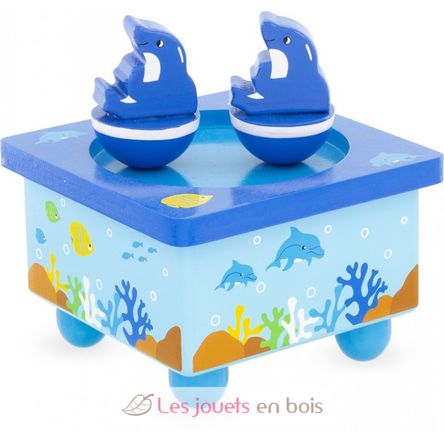 Caja de música con forma de delfín UL3997 Ulysse 1
