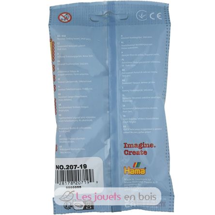 Bolsa de 1000 cuentas de plástico Midi transparente HAMA-207-19 Hama 4