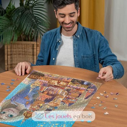 Puzzle Raiponce Disney Castles 1000 pzs RAV12000264 Ravensburger 4