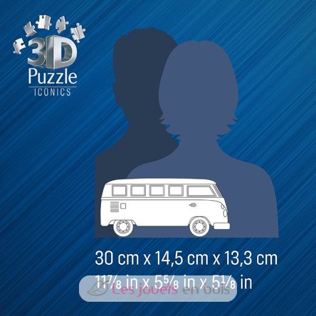 Puzzle 3D T1 Volkswagen 162 piezas RAV12008035 Ravensburger 4