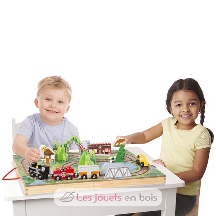 Ferrocarril para llevar a cualquier parte MD40140 Melissa & Doug 2