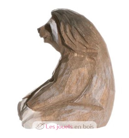 Figura perezoso de tres dedos en madera WU-40719 Wudimals 1