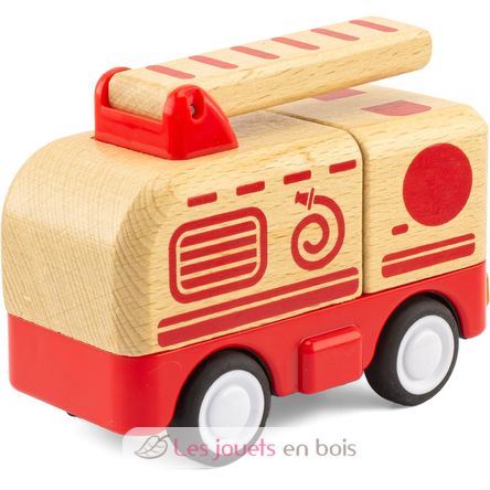 Routoudou - Mini camión de bomberos UL4305 Ulysse 4
