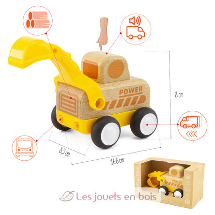 Routoudou - Mini excavadora UL4308 Ulysse 6