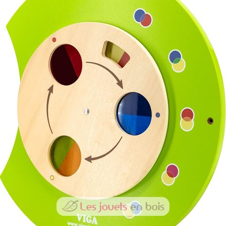 Panel de actividades de pared Oruga VG44557 Viga Toys 2