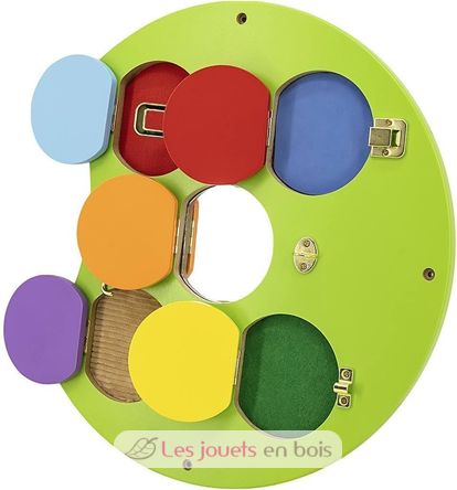 Panel de actividades de pared Oruga VG44557 Viga Toys 3
