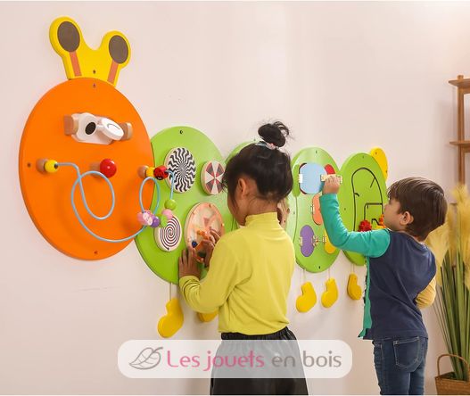 Panel de actividades de pared Oruga VG44557 Viga Toys 4