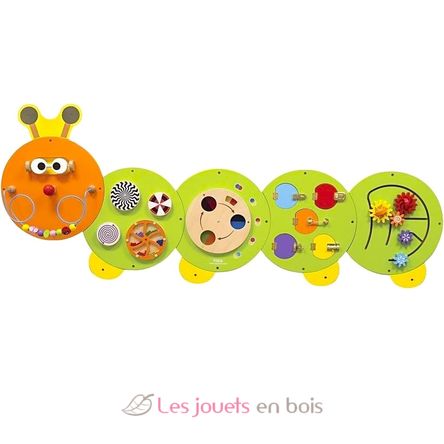 Panel de actividades de pared Oruga VG44557 Viga Toys 1