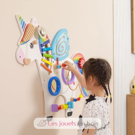 Panel de actividades de pared Unicornio VG44654 Viga Toys 3