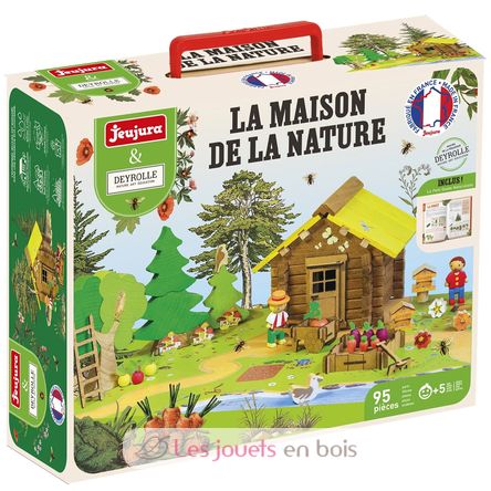 La Casa de la Naturaleza 95 piezas de madera JJ4601 Jeujura 1