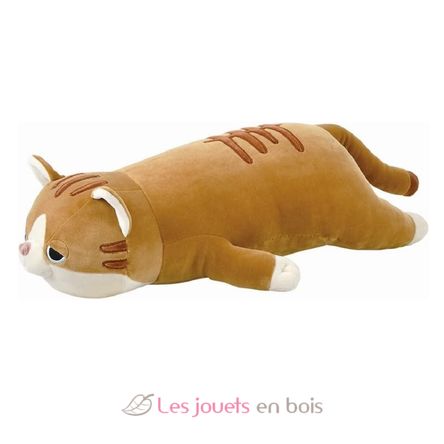 Peluche Mugi el gato marrón 54 cm NE-48902-36 Nemu Nemu 1