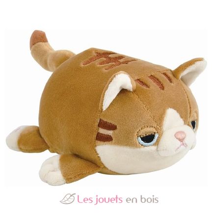 Peluche Mugi gato bebé marrón 11 cm NE-48927-36 Nemu Nemu 2