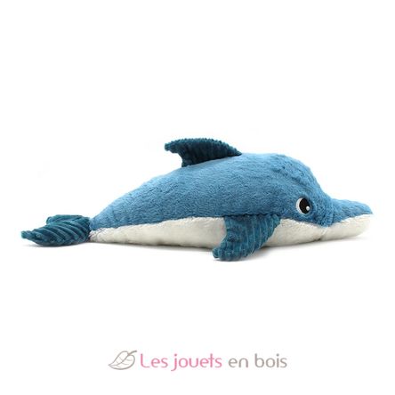 Mamá delfín de peluche y su bebé azul DE74901 Les Déglingos 4