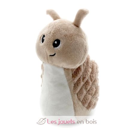 Mamá caracol de peluche y su bebé marrón DE75302 Les Déglingos 9
