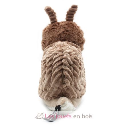 Mamá caracol de peluche y su bebé marrón DE75302 Les Déglingos 7