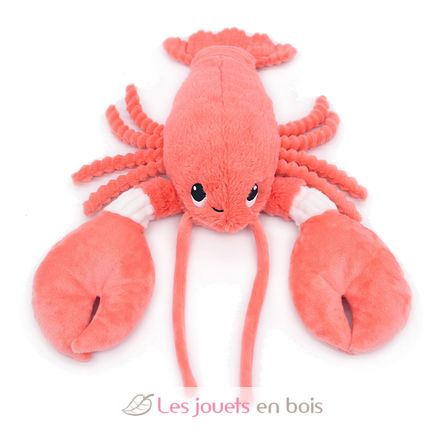 Mamá langosta de peluche y su bebé coral DE75601 Les Déglingos 4