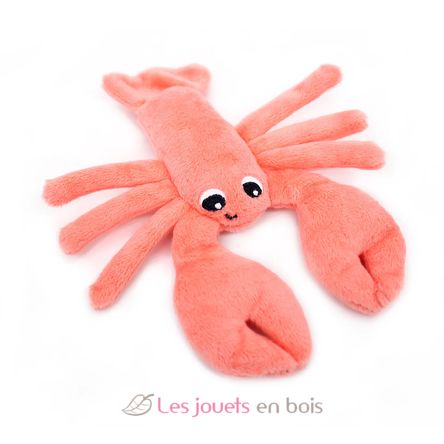 Mamá langosta de peluche y su bebé coral DE75601 Les Déglingos 3
