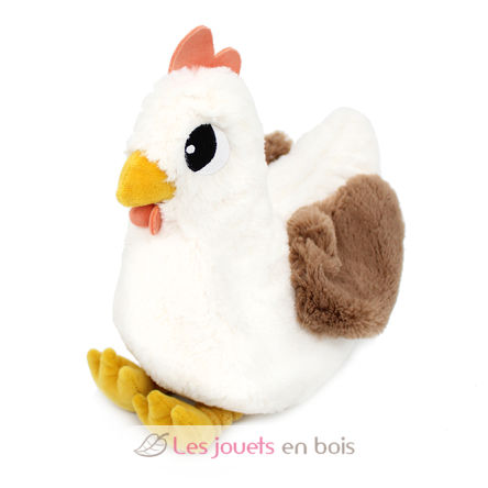 Mamá gallina de peluche y su bebé DE76010 Les Déglingos 5