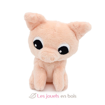 Mamá cerdita de peluche y su bebé rosa DE76020 Les Déglingos 7