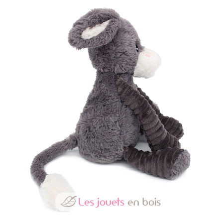 Mamá burro de peluche y su bebé gris DE76030 Les Déglingos 2