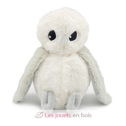 Mamá búho polar de peluche y su bebé DE76120 Les Déglingos 6