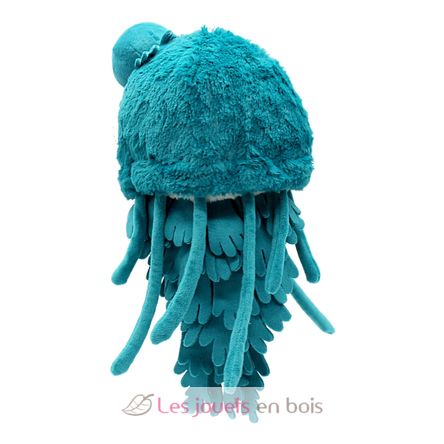 Mamá medusa de peluche y su bebé azul DE75900 Les Déglingos 4